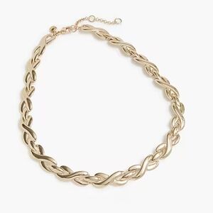 J. Crew Twisted Gold Necklace